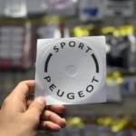 استیکر اکلیلی درب باک پژو 206 و 207 - Image 3