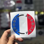 استیکر اکلیلی درب باک پژو 206 و 207 - Image 2