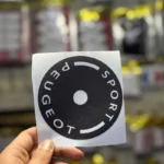 استیکر اکلیلی درب باک پژو 206 و 207